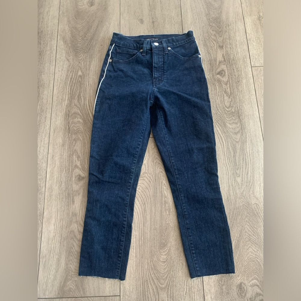 Lucky brand high rise skinny Bridgette jeans used in good condition